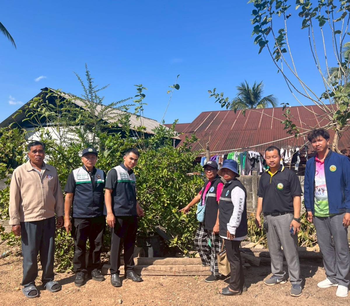 ลงพื้นที่ตรวจติดตามการเตรียมการรับการทวนสอบรับรองปริมาณก๊าซเรือนกระจก ตามโครงการถังขยะเปียกลดโลกร้อน รอบที่ 5 ณ พื้นที่ อบต.พระบาทนาสิงห์ อ.รัตนวาปี จ.หนองคาย